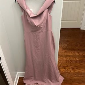 JJ’s house bridesmaid dress. Blush. Size 8